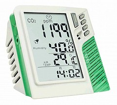 CO2 VDL SD card digitalní meter 0-9999ppm