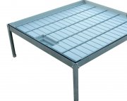 ECO stůl kovový pro vanu 110*100cm