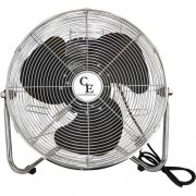 Ventilátor CE podlahový kovový, Ø 30cm, 3 rychl.